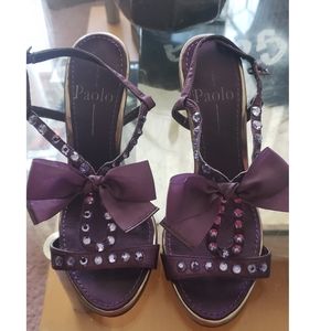 Purple stilettos